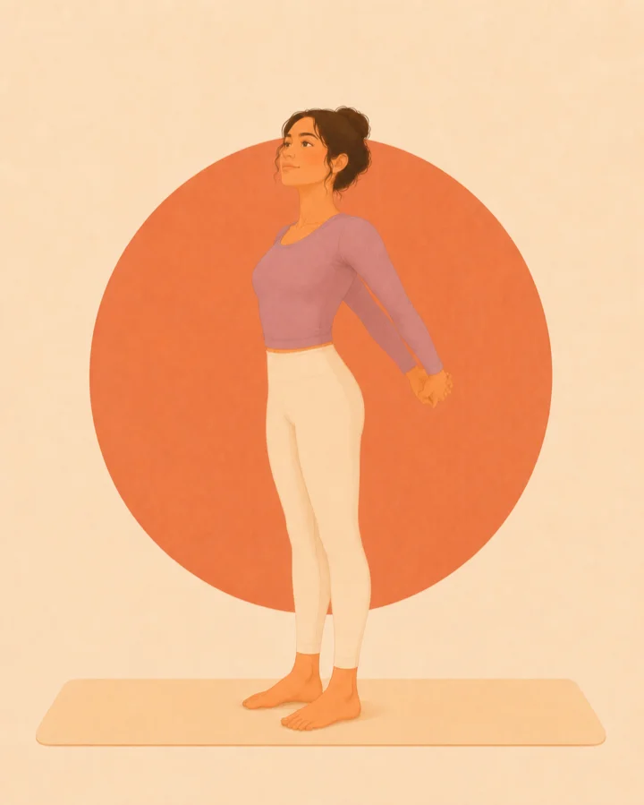 Rounded shoulders: how to gently open up your posture